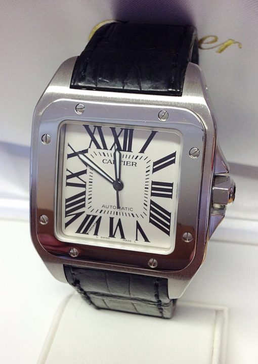 Cartier replica Santos 100 W20073X8 Stainless Steel - immagine 4