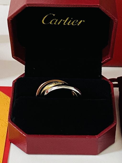 Cartier replica gioiello anello trinity - immagine 6